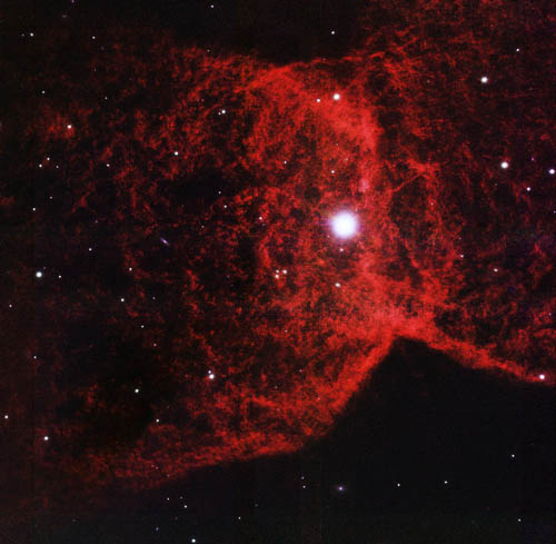 Imagen única del infrarrojo cercano de la nebulosa planetaria NGC 2346