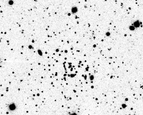 GMOS image of Kim 2, in g band. The image is 4 arcminutes across.