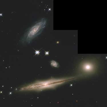 HCG87 imaged with the Hubble Space Telescope