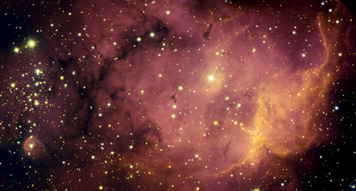 Image of the star formation region around NGC 2467.