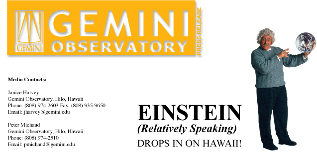 Gemini Observatory Press Releases