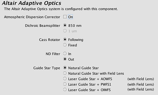 Altair Component