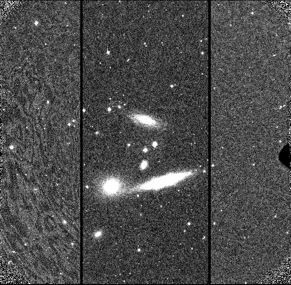 Image of the i'-filter science frame before subtraction