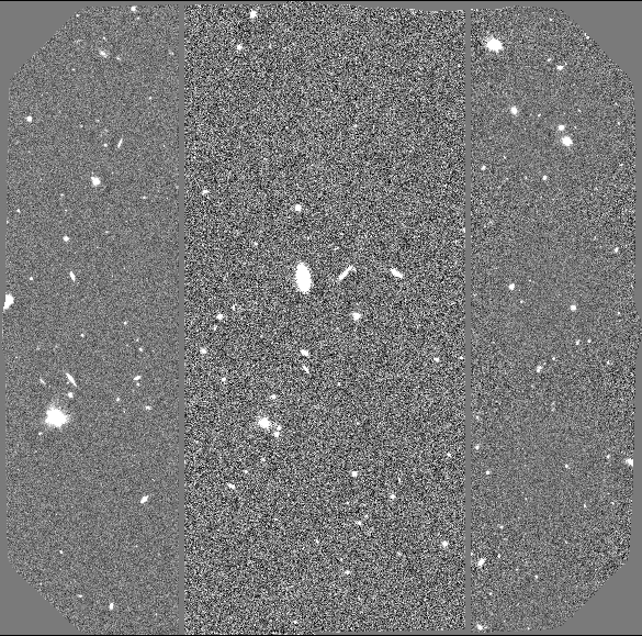 z'-filter science frame after subtraction