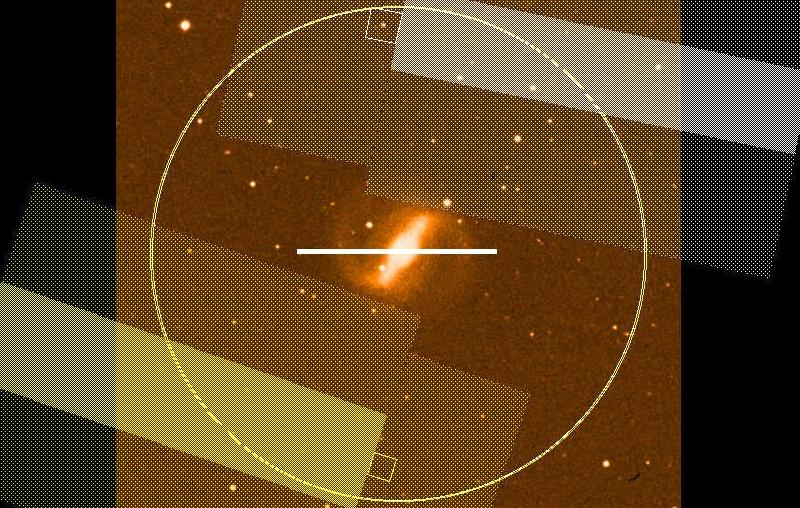 Schematic diagram showing the vignetting caused by the PWFSs