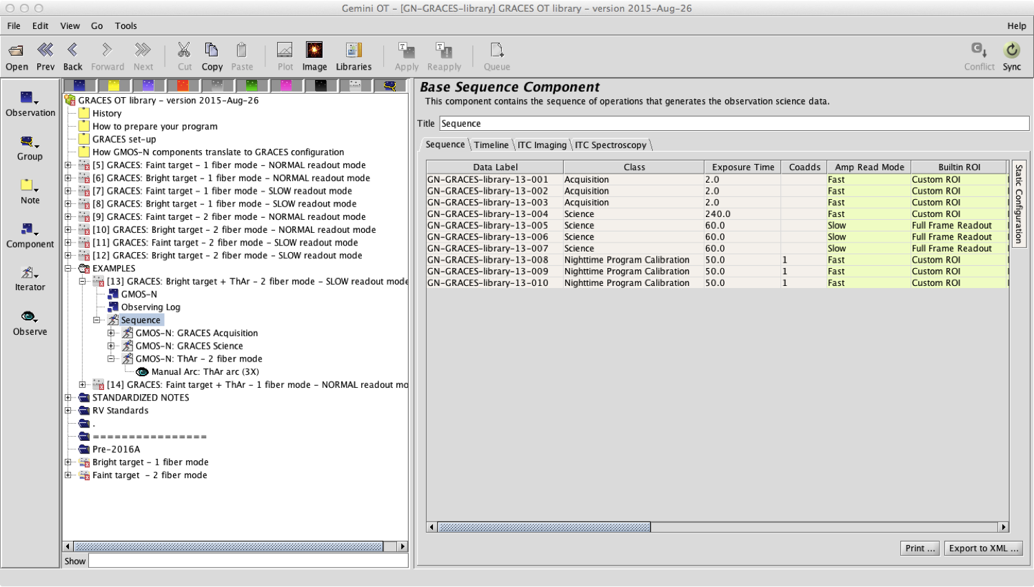 2-fiber mode calibration (example).