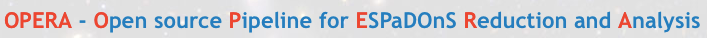 OPERA - Open source Pipeline for ESPaDOnS Reduction and Analysis.