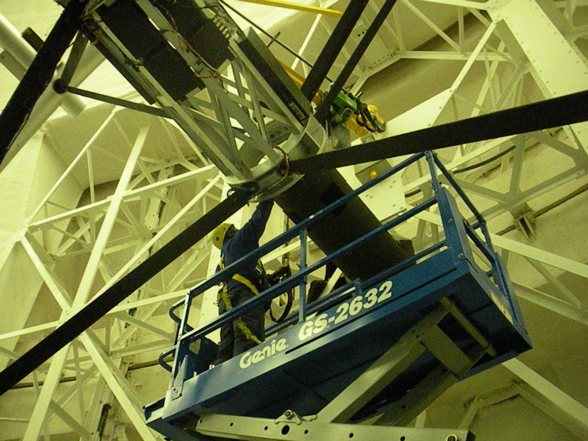 Picture of the Laser Launch Telescope (LLT)