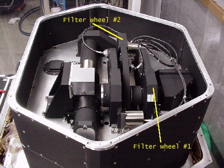 [NIRI Filter Wheels in Situ]