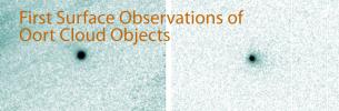 First Surface Observations of Oort Cloud Objects