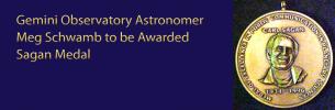 Gemini Observatory Astronomer Meg Schwamb to be Awarded Sagan Medal 