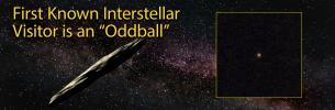 First Known Interstellar Visitor is an “Oddball”