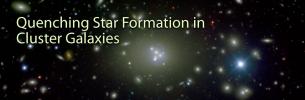 Quenching Star Formation in Cluster Galaxies