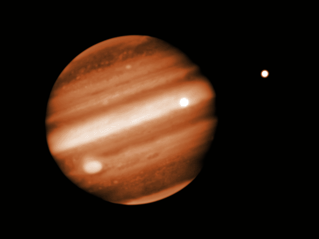 Rotating Jupiter Movie | Gemini Observatory Rotating Jupiter Movie | Gemini Observatory