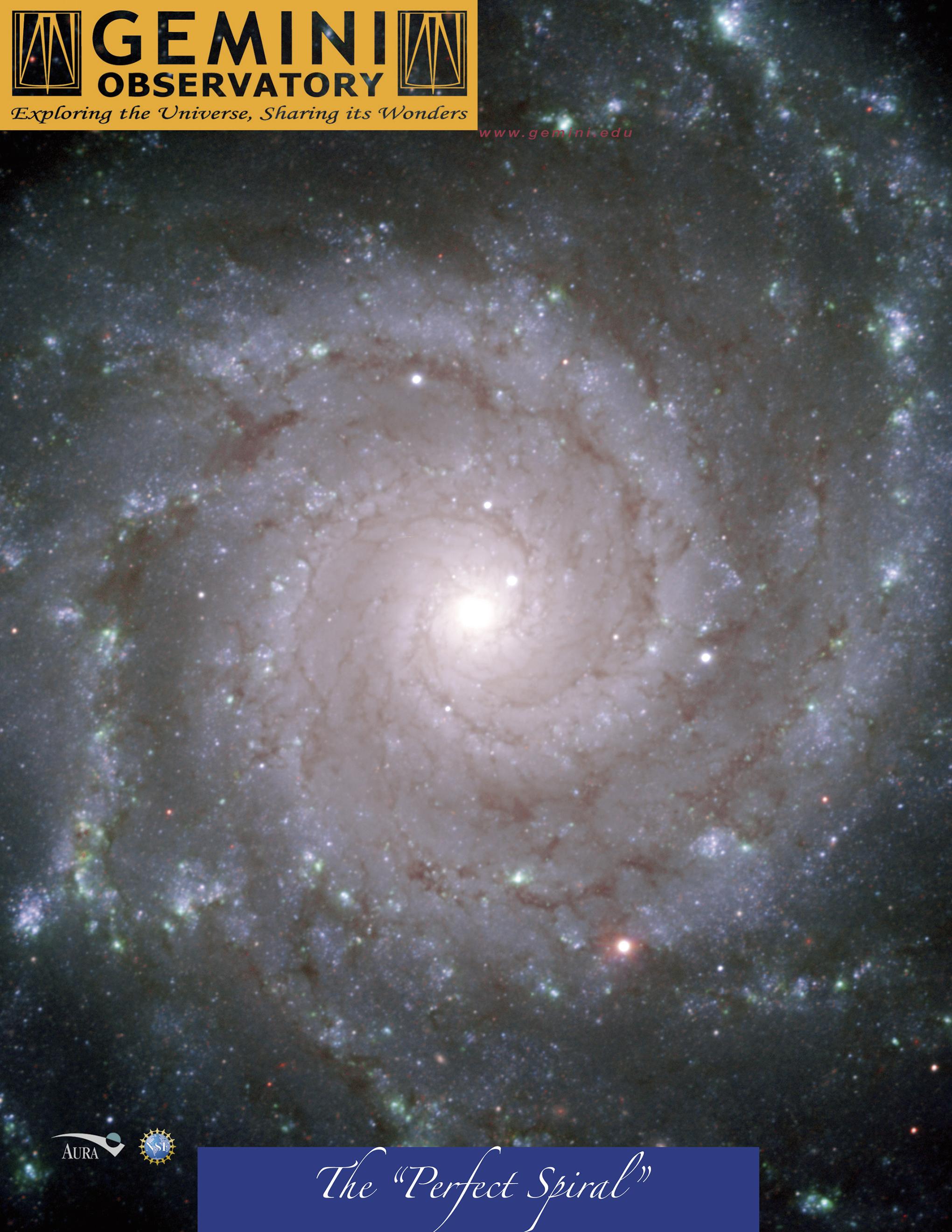 The "Perfect Spiral" M 74