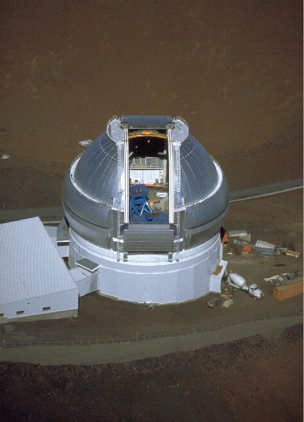 Gemini North Aerial During Construction