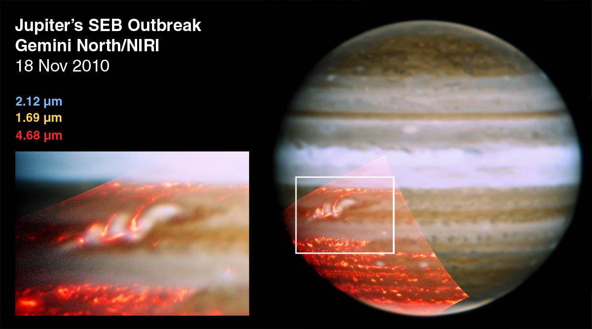 Jupiter's SEB Outbreak