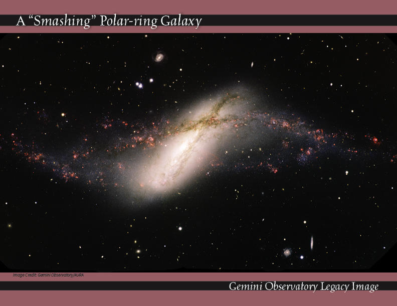 Polar-ring galaxy NGC 660