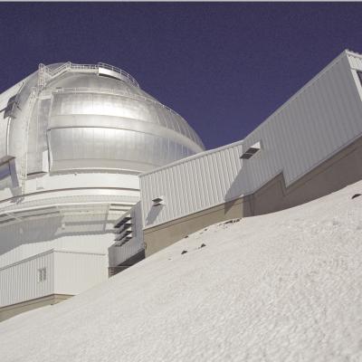 Gemini North After Snow in 1999
