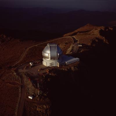 Aerial Sunrise on Cerro Pachón