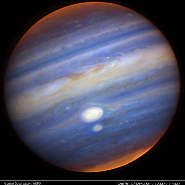 Jupiter's Red Spots