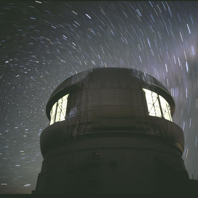 Star Trails with Lights