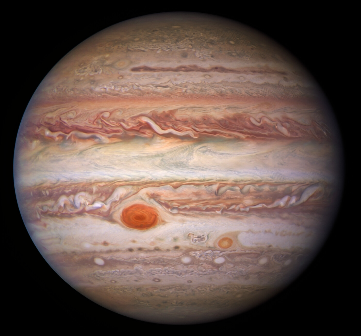 Jupiter en lumière visible