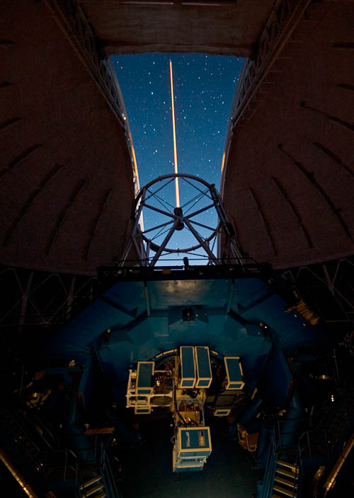 NIFS instrument on Gemini North telescope using Laser Guide Star.