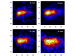 Illustration of residual emission in the southwest wing of the Beta Pictoris debris disk as detected by T-ReCS on Gemini South.