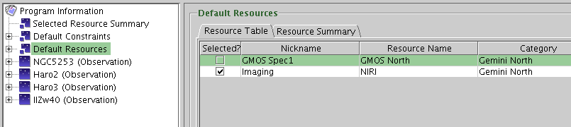 Defining global resources