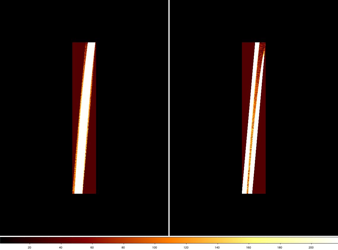 QH flats cut using the shifted MDF and unshifted MDF.