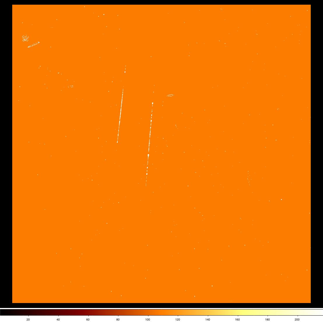 Radiation events in the DQ array